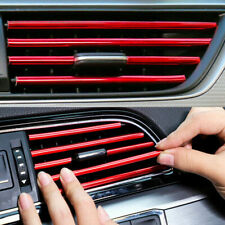 20 Car Accessories Interior Air Conditioner Air Outlet Decoration Stripes Cover