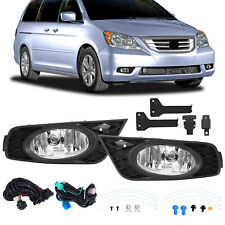For Honda Odyssey 2008-2010 Bumper Driving Fog Lights Lamp Lr Wwiring Kit