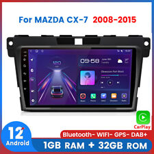 For Mazda Cx-7 2008-2015 Android12 Carplay Car Radio Stereo Gps Navi Wifi 132gb