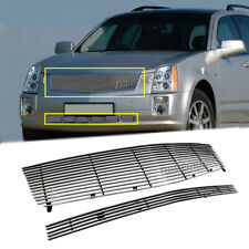 Chrome Billet Grille For 2005-2009 Cadillac Srx Upper Bumper Grill Combo 07 08