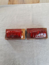 Pair Nos Oem 1942 Plymouth Special Deluxe Taillight Lens Part Numbers 938954