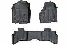 Rough Country Heavy Duty Floor Mats Frontrear - 02-08 For Ram 1500 Quad Cab
