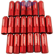 20pcs Red Extended Forged Aluminum Tuner Racing Wheel Lug Nuts L7 For Ford
