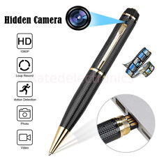 Mini Hidden Security Pen Camera 1080p Hd Video Recorder Clip On Body Camcorder