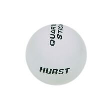 Hurst 1631036 Classid Round Shift Knob Quarter Stick White 716-20