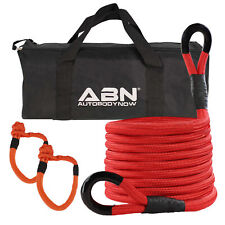 Abn Kinetic Rope Recovery Kit - 20ft Recovery Tow Rope And 6in Soft Shackles