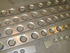 Model A Ford Belled Holes Or Dimpled Drilled 18 Easy Weld Boxing Plates 28-31