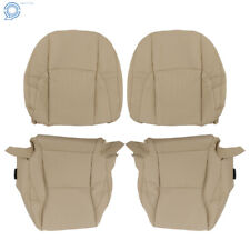 For Lexus Es350 2007-2012 Seat Cover Driver Passenger Bottom Top Perforated Tan