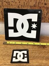 Dc Skateboard Shoe Co. Skateboarding Stickers Decals - 2 Pieces Authentic