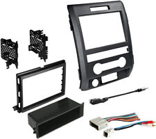 Single Or Double Din Radio Complete Dash Kit 2009-2014 Ford F-150 With Antenna