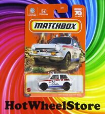 2023 Matchbox White  1970 Honda N600 Off Road  7  Mb1-100523