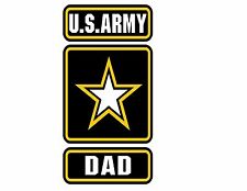 Us Army Dad Vinyl Decal Sticker Army Strong