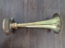 Kahlenberg S-1 Vintage Antique Marine Brass Air Horn Two Rivers Wis. Ships Free