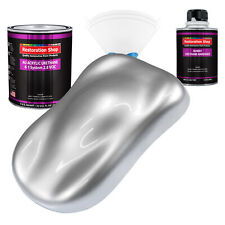 Restoration Shop Iridium Silver Metallic Acrylic Urethane Quart Kit Auto Paint