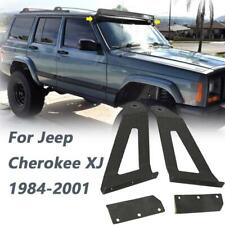 New For 1984-2001 Jeep Cherokee Xj 50 Curved Roof Led Light Bar Mount Brackets