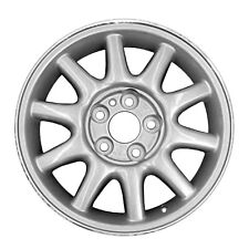 15x6 10 Spoke Refurbished Aluminum Wheel Painted Silver 560-70182