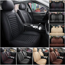 Universal 5-seats Seat Cover Pu Leather Car Truck Front Rear Full Set Cushions