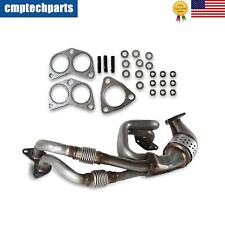 Front Exhaust Manifold Catalytic Converter Wgaskets For Subaru Outback 2.5l Epa