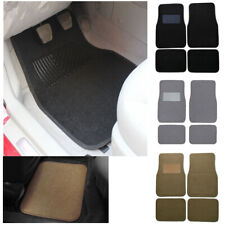 For Toyota 4pcs Car Truck Front Rear Vinyl Heel Pad Carpet Floor Mats Set