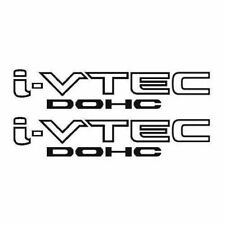 2i-vtec Dohc Ivtec 9 Emblem Vinyl Sticker Honda Civic Decal Drift Jdm 014