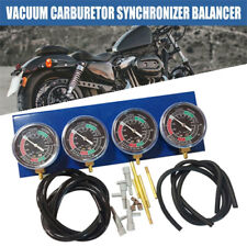 4 Cylinder Carburetor Synchronizer Kit Vacuum Gauge Balancer For Motorcycle W7p6