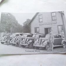 1936 Hudson Terraplane Post Card 1935 1937 Thorndike Maine