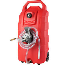 Vevor 16 Gallon Fuel Caddy Portable Gas Storage Tank 7.8 Lmin With Manual Pump
