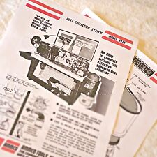 Ammco 8925 Safe-arc Dust Collection System Manual Data Sheet Brake Shoe Grinder