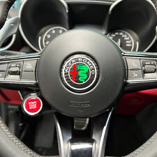 Alfa Romeo Giulia Stelvio Tonale Modified Carbon Fiber Steering Wheel Logo