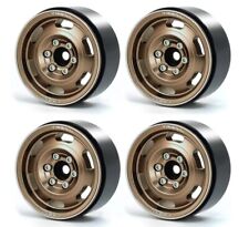 Treal 1.9 Beadlock Wheels Vintage Design 4pcs Aluminum For Rc Crawlers Copper