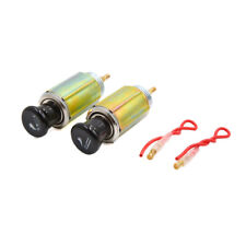 2pcs Universal 12v Car Cigarette Lighter Replacement Adapter Ignition With Wire