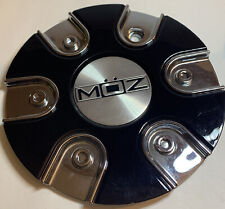 1 Moz Wheels Chromeblack Center Cap Hubcap Pn 2001-20 Cd-j031-2410-cap