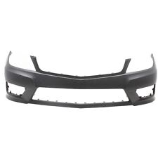 Front Bumper Cover For 2012-2015 M Benz C250 W Fog Lamp Holes 12-14 C300 Primed