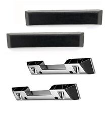 1964 - 1966 Mustang Arm Rest Set - Black- Arm Rest Base And Pad Included