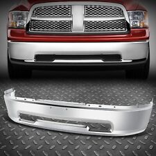 For 09-12 Dodge Ram 1500 Chrome Steel Front Bumper Face Bar Wo Fog Light Holes