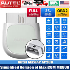 2022 Autel Ap200 Bluetooth Obd2 Scanner Code Reader Full Systems Car Diagnostic