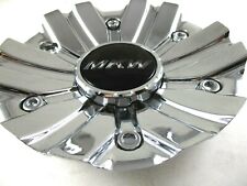 Mkw Chrome Black Custom Wheel Center Cap 8017 8017-b1 For 1 Cap