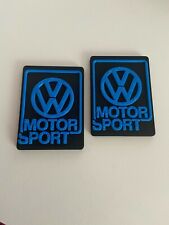 Vw Volkswagen Golf 2 Mk2 Gti Gtd G60 Limited Edition Motorsport Badge - Oem Look