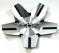 Moz Wheels Silverblack Metal Custom Wheel Center Cap 938-al-cap New