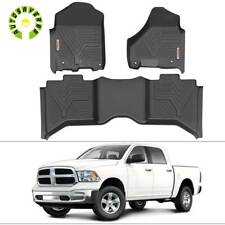 Floor Mats For 2013-2018 Dodge Ram 1500 Crew Cab Front Rear All Weather Liners