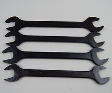 Snap-on Double Open End Wrenches 4pc Sae S3032 S3236 S3436 S3440 1516 To 1-14
