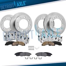 4wd Front Rear Rotors Brake Calipers Brake Pads For 2000-2004 F-250 F-350 Sd
