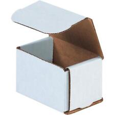 Myboxsupply 3 X 2 X 2 White Corrugated Mailers 50 Per Bundle