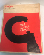 1969 Dodge Charger Coronet Super Bee Rt Service Shop Repair Workshop Manual New
