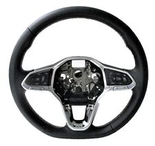 2020-21 Vw Atlas Cross Sport Black Leather Oem Steering Wheel 2gj419089nzeg