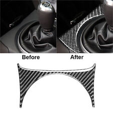 Carbon Fiber Gear Shift Upper Panel Cover Trim For Mazda Rx-8 2004-2008