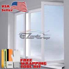 Frosted Film Glass Home Bathroom Window Security Privacy Sticker 01