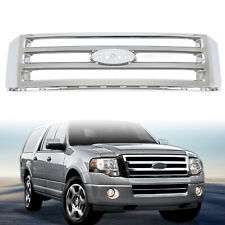 Front Grille Assembly Chrome Shell And Insert For Ford Expedition 2007-2014 New