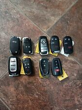 Lot Of 9 Smart Key Remote Lot Toyota Ford Chrysler Kia Oem
