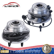 Set 2 Front Wheel Hub Bearing W Abs For 2002-2007 Jeep Liberty 513176 513177